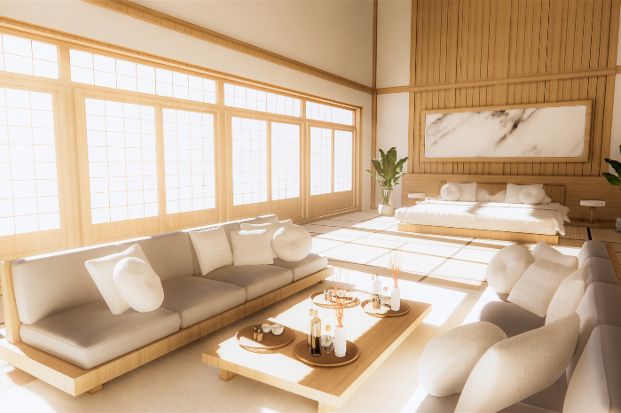 Arredamento in stile giapponese