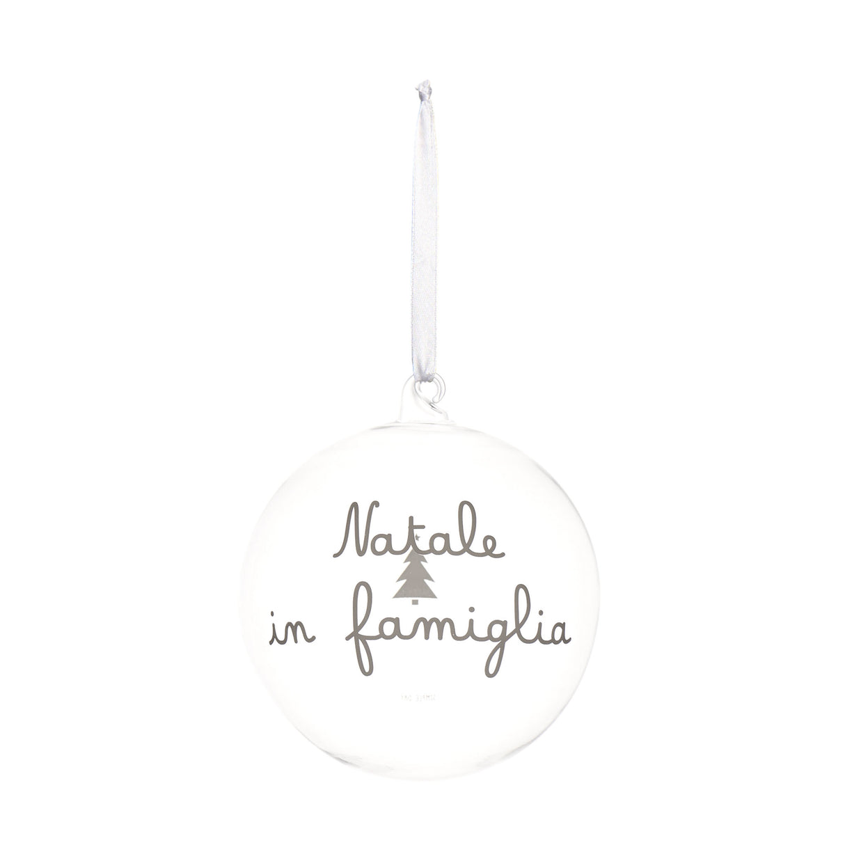 Pallina Decorativa in Vetro Borosilicato - Natale in Famiglia