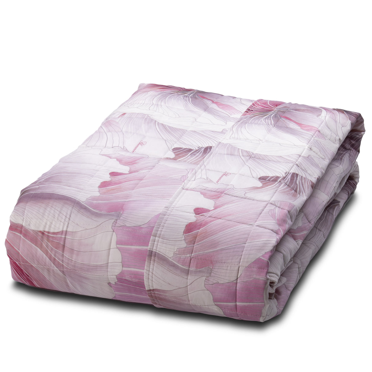 Trapuntino Leggero in Raso di Cotone Fantasia Floreale - Bella di Notte