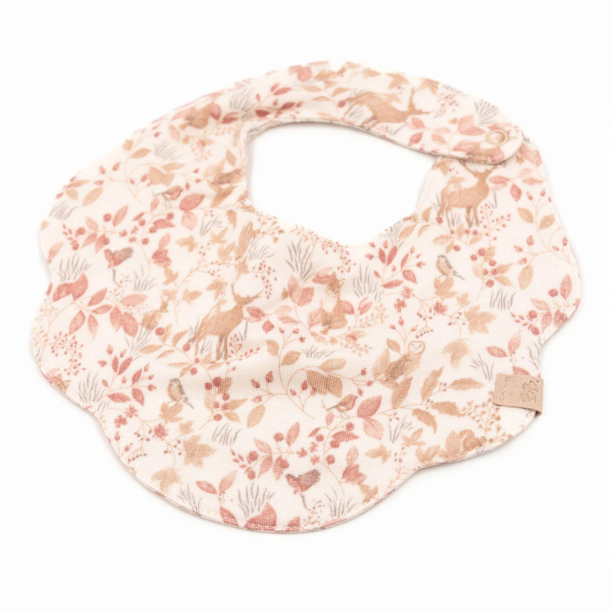 Bavaglino Fiore in Spugna di Bambù Organico - Autumn Forest