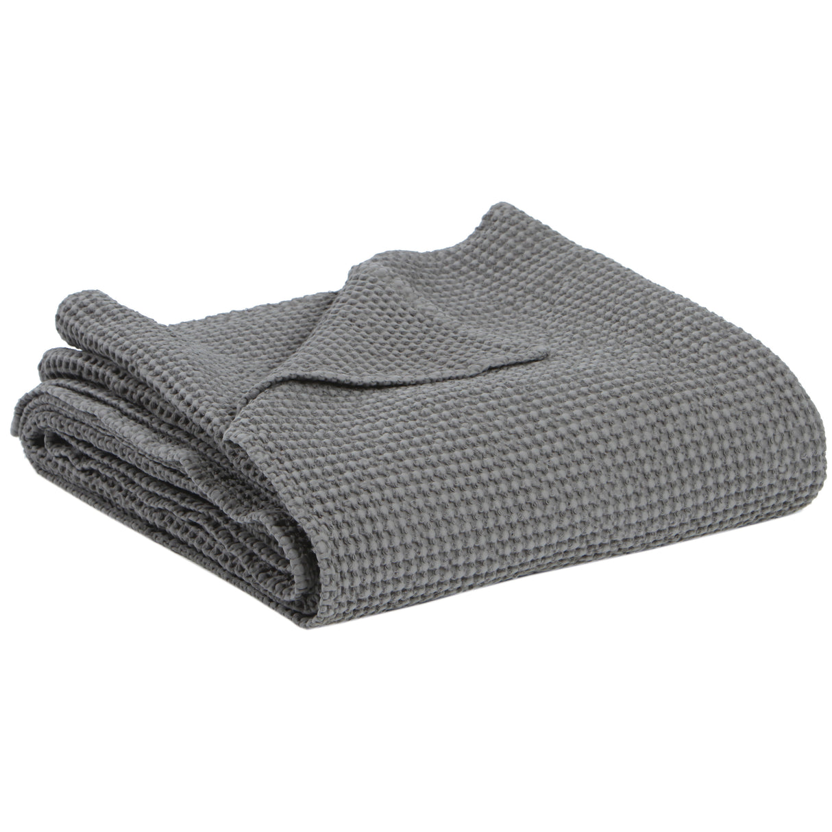 Plaid a Nido D'Ape StoneWashed in Cotone Riciclato - Maia Recycle