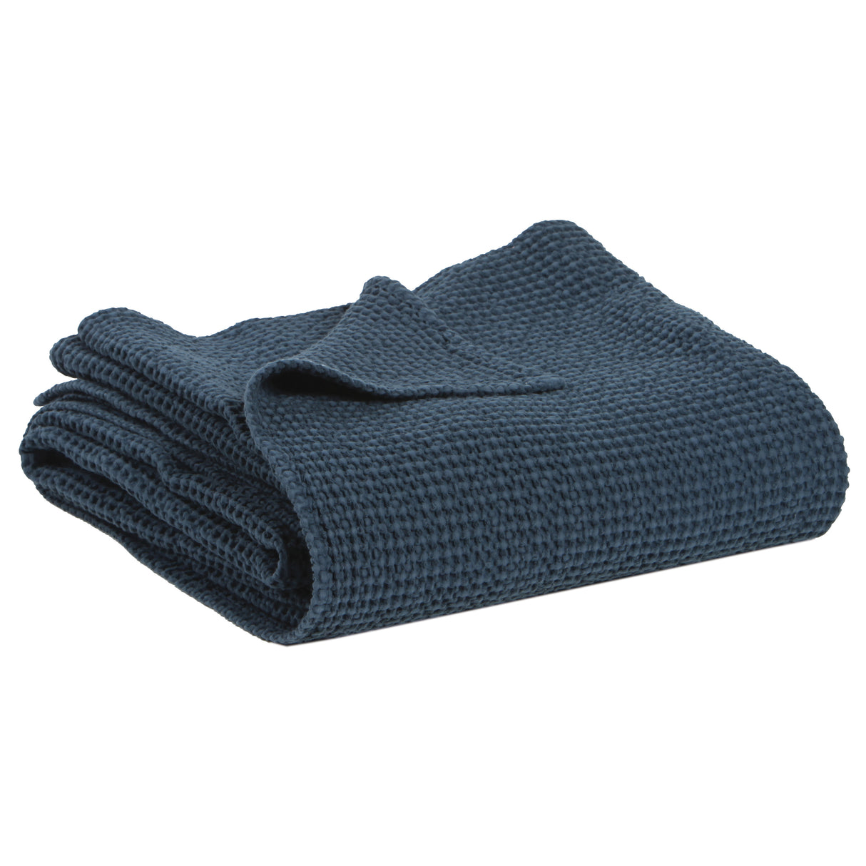 Plaid a Nido D'Ape StoneWashed in Cotone Riciclato - Maia Recycle