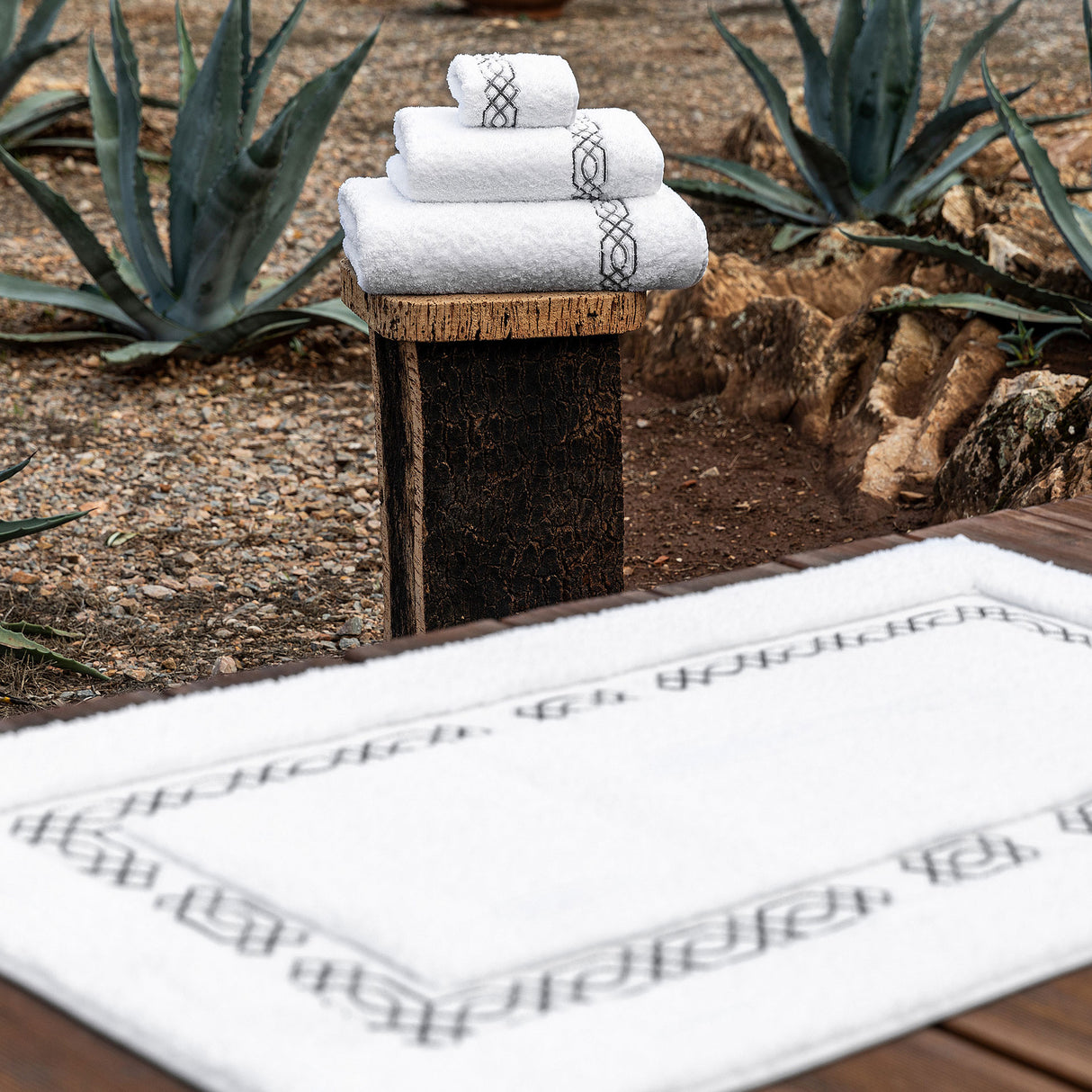 Tappeto in Puro Cotone Pettinato - Milano