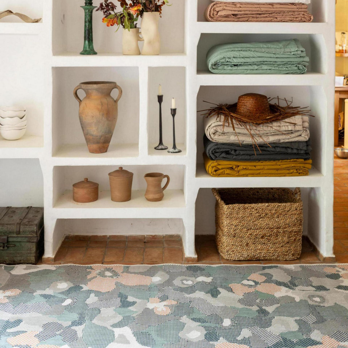 Tappeto Arredo per Interno/Esterno con Fantasia - Jaya