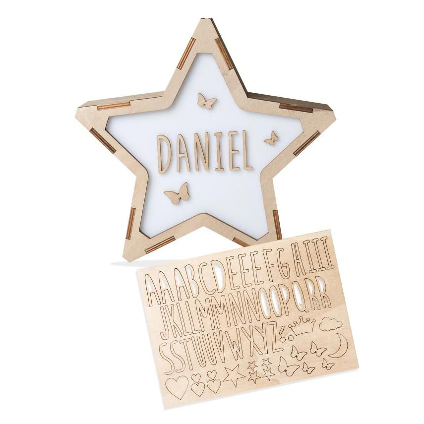 Lampada Luminosa Personalizzabile - Estrella Grande