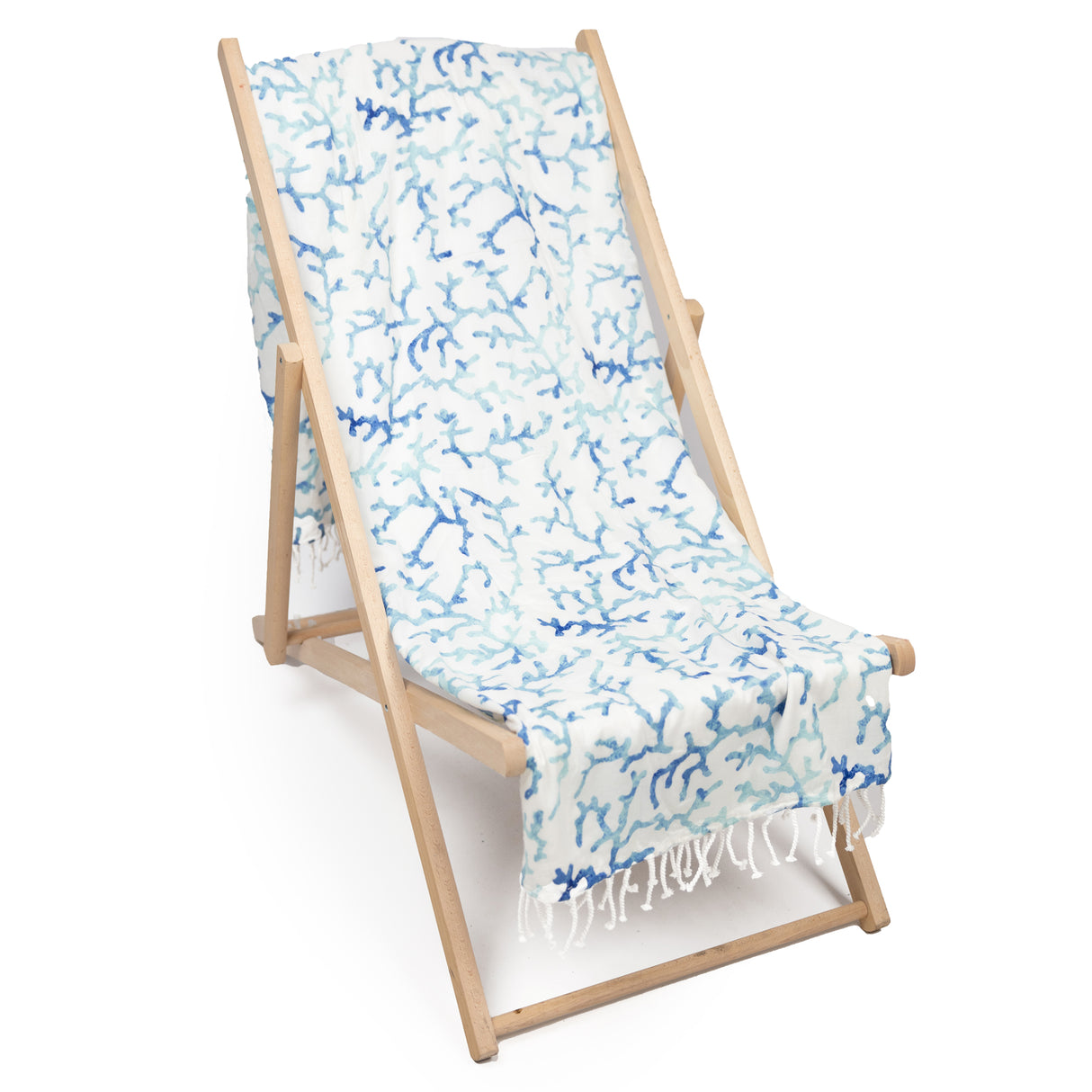 Telo Mare in Spugna di Cotone Fantasia Stampata - Fidji