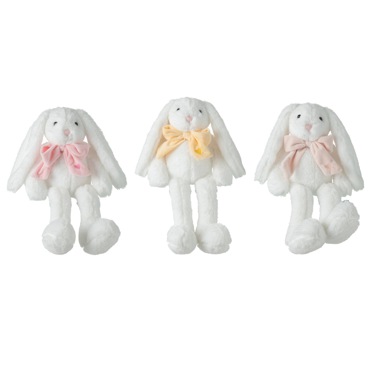 Coniglietti Peluche con Fiocco - Bunnies