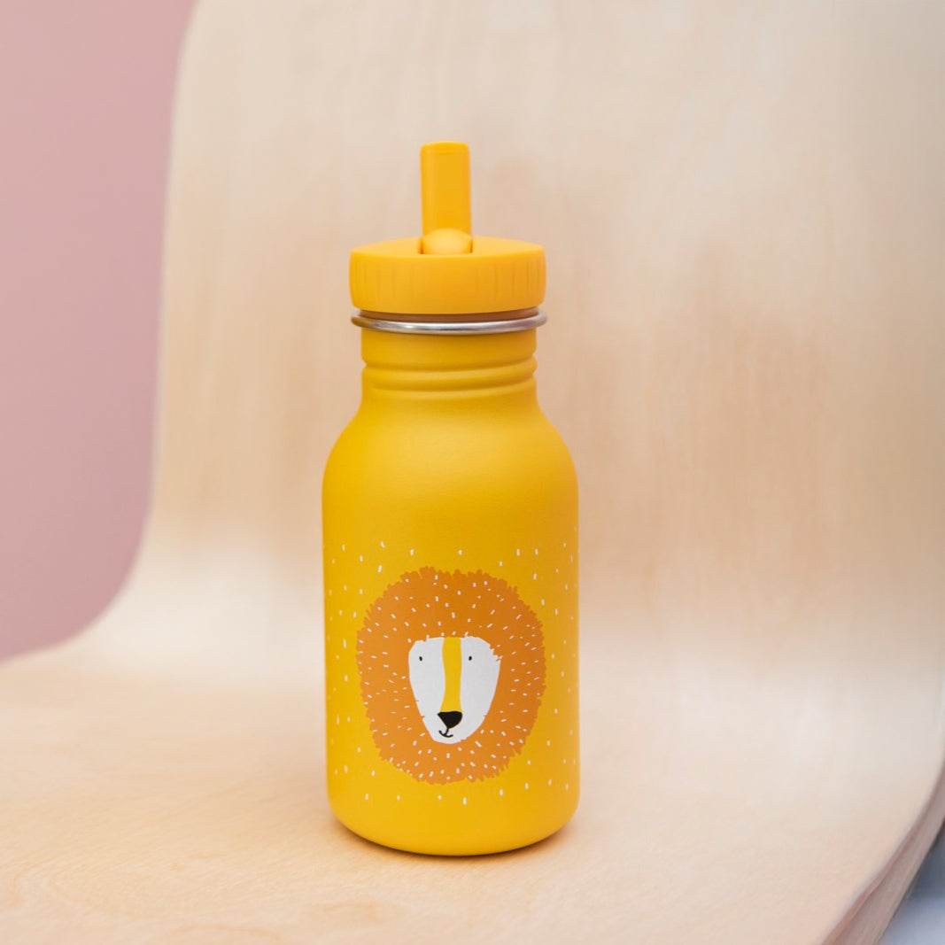 Borraccia con Cannuccia in Acciaio - Mr. Lion