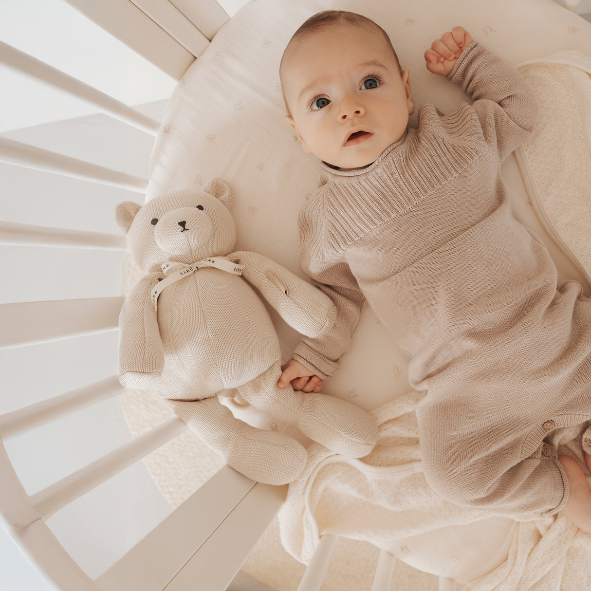 Giocattolo Musicale in Maglia di Bambù - Bear