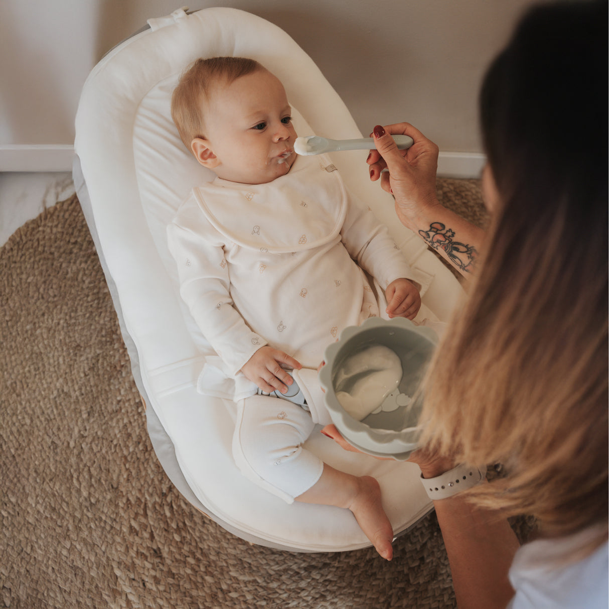 Set Pappa da Bambino in Silicone LFGB - Animal Friends