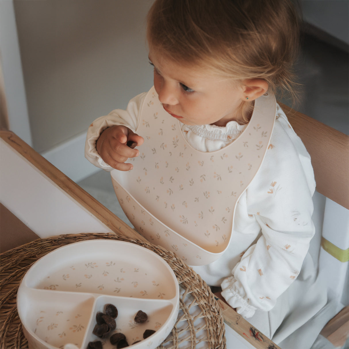 Set Pappa da Bambino in Silicone LFGB - Tulips