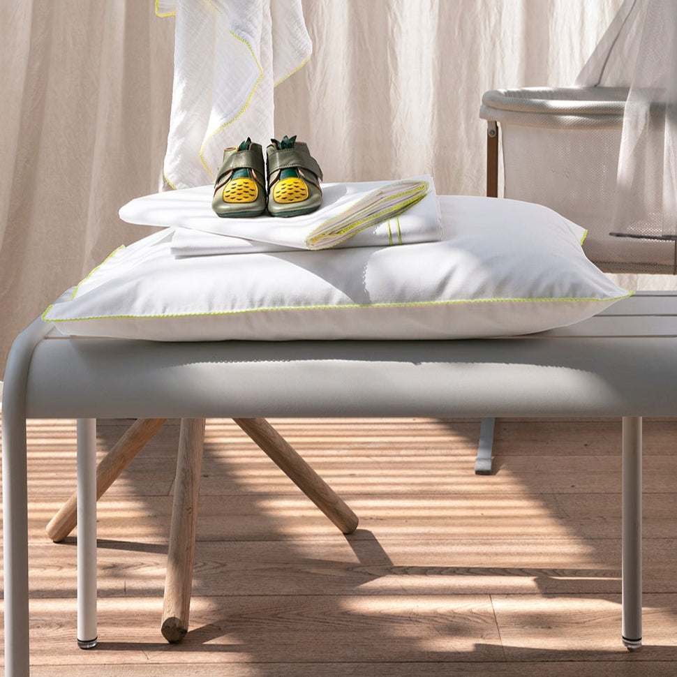 Completo Lenzuoline in Percalle di Cotone - Crochet