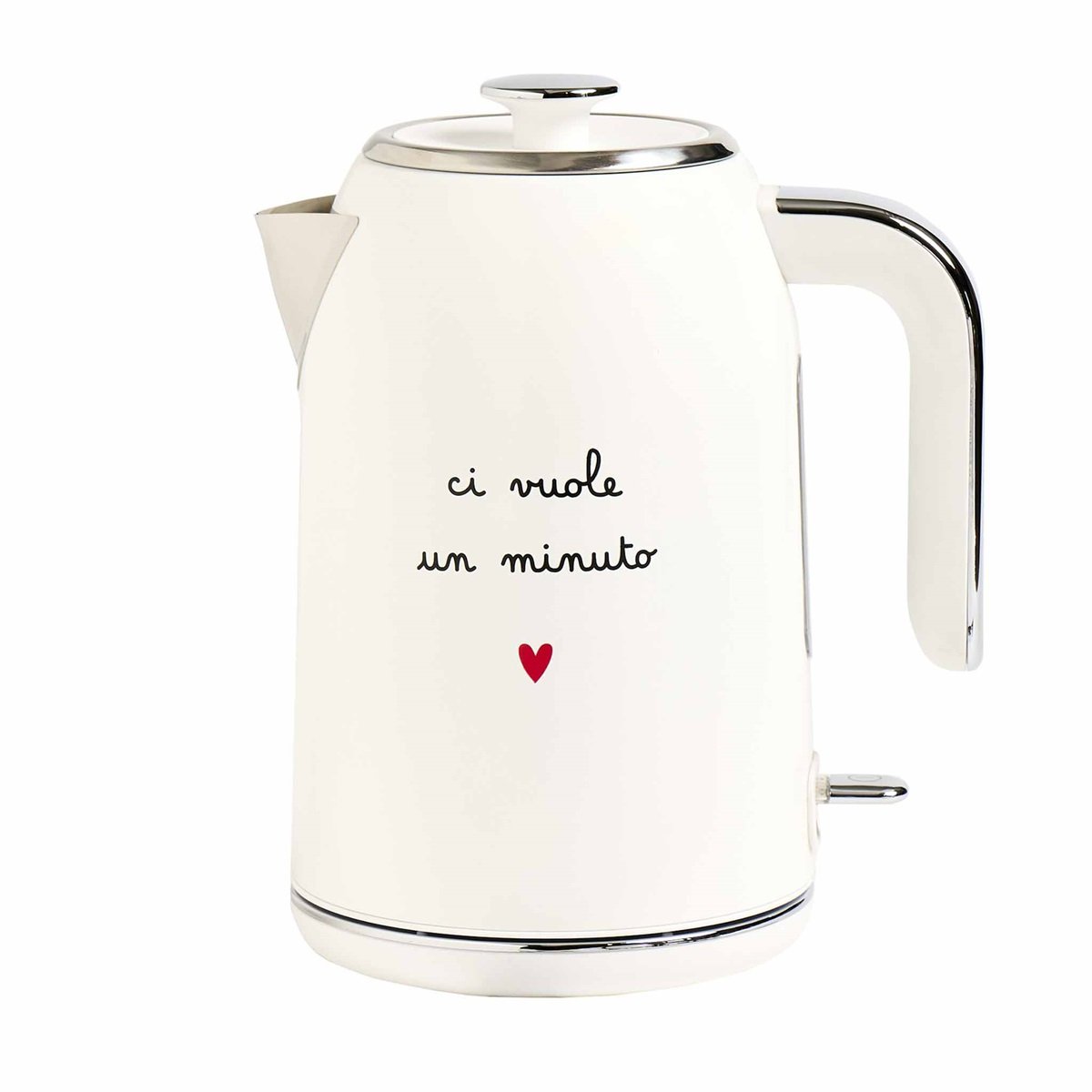 Bollitore Elettrico Serigrafato - Ci Vuole un Minuto