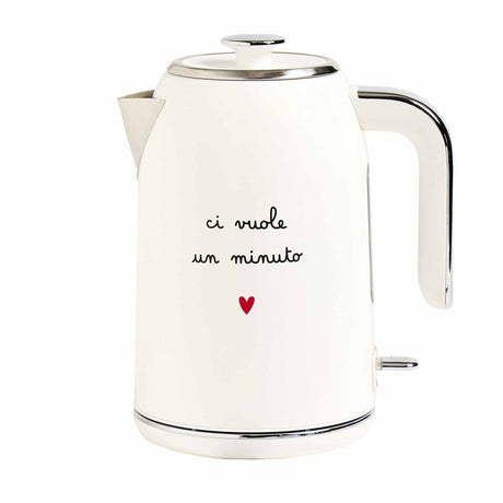 Bollitore Elettrico Serigrafato - Ci Vuole un Minuto