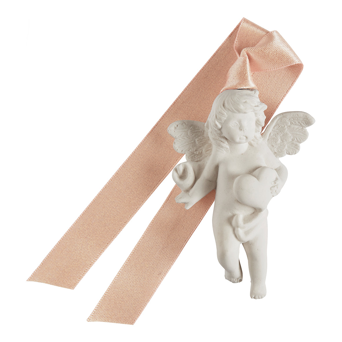 Cofanetto Regalo Gesso Forma Angelo Fragranza Orange Cannelle - Rubans de Fête