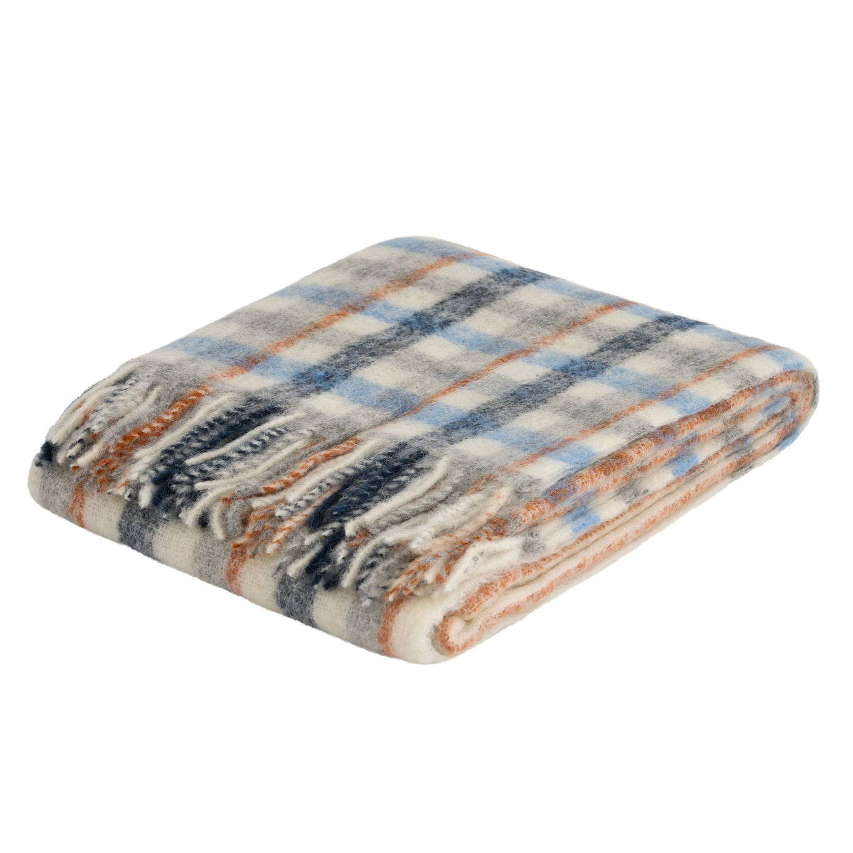Plaid in Alpaca e Mohair Fantasia Check - Verber