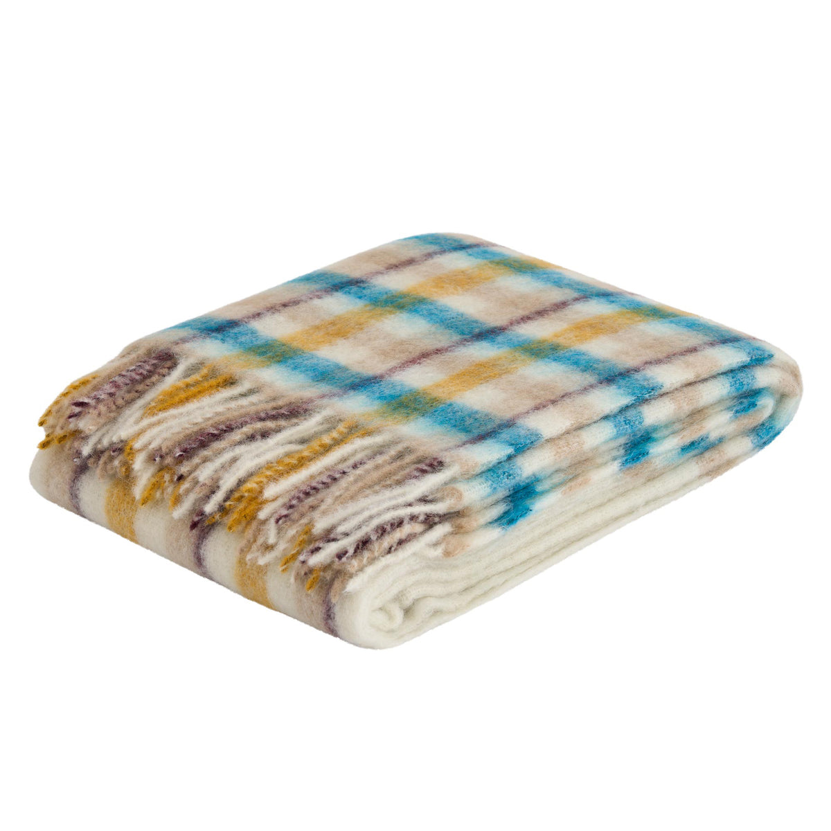 Plaid in Alpaca e Mohair Fantasia Check - Verber