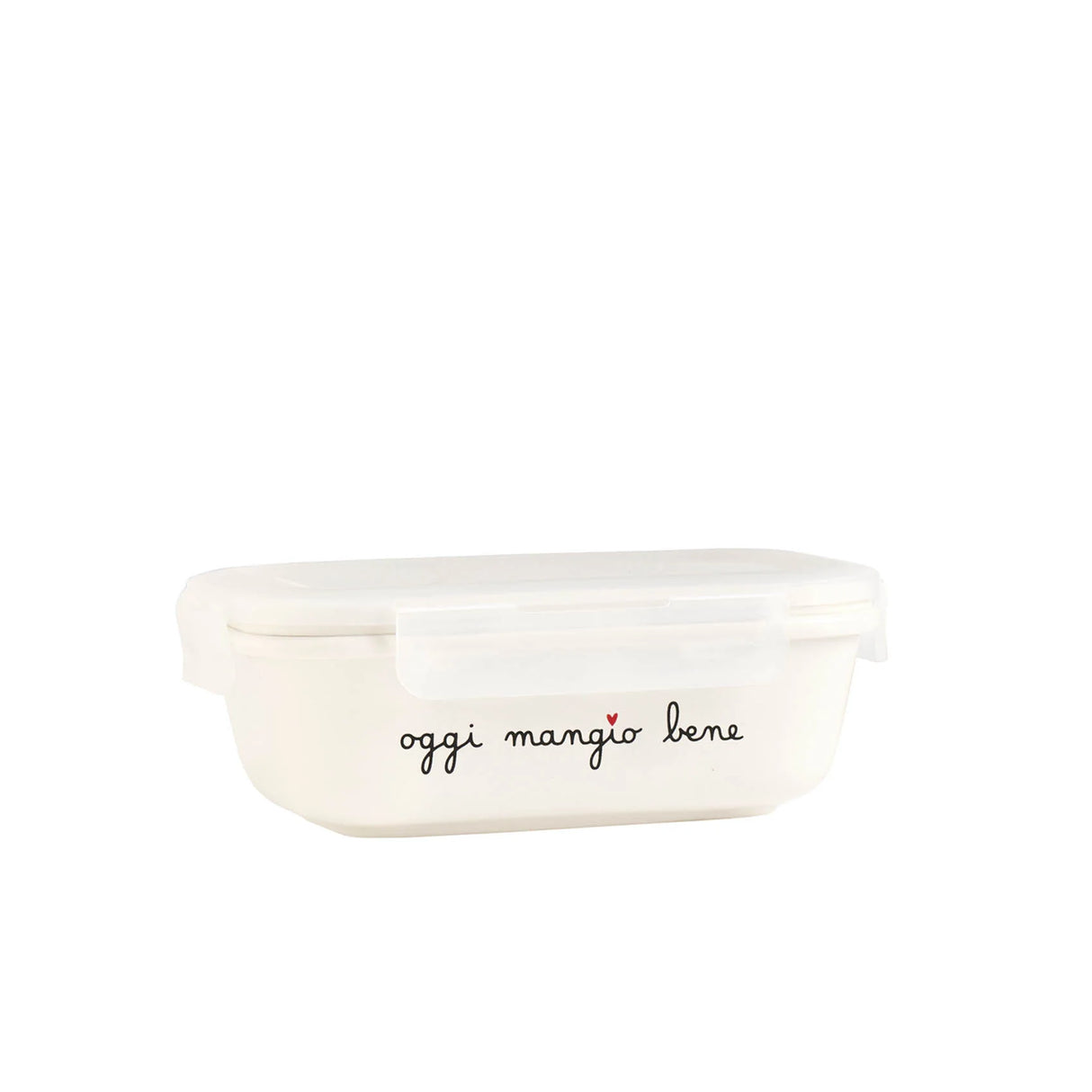 Contenitore in Grès Serigrafata - Oggi Mangio Bene