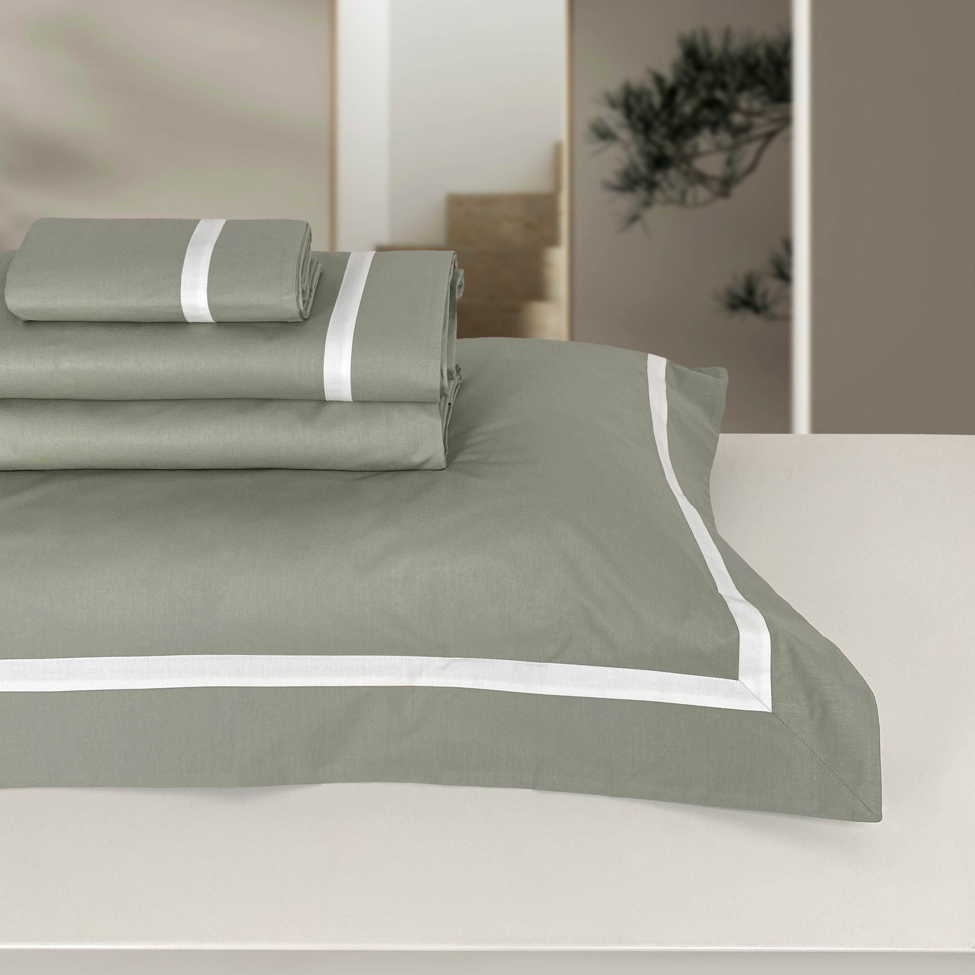 Completo Lenzuola in Percalle di Cotone - Corsica