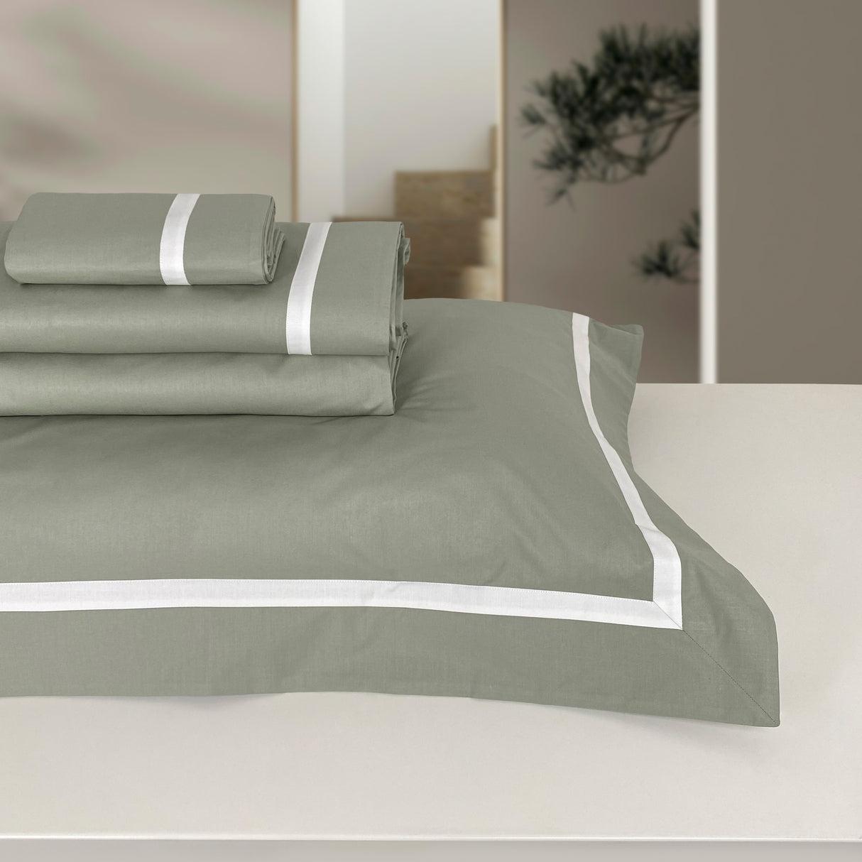 Completo Lenzuola in Percalle di Cotone - Corsica