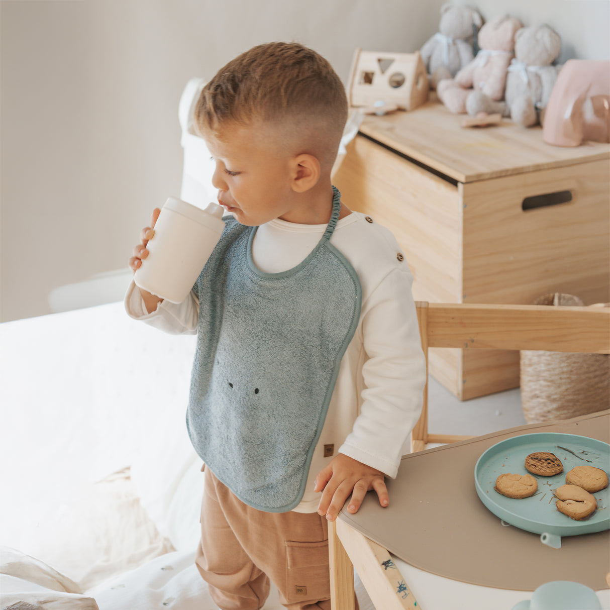 Bavaglino in Spugna di Bambù Organico - Terry