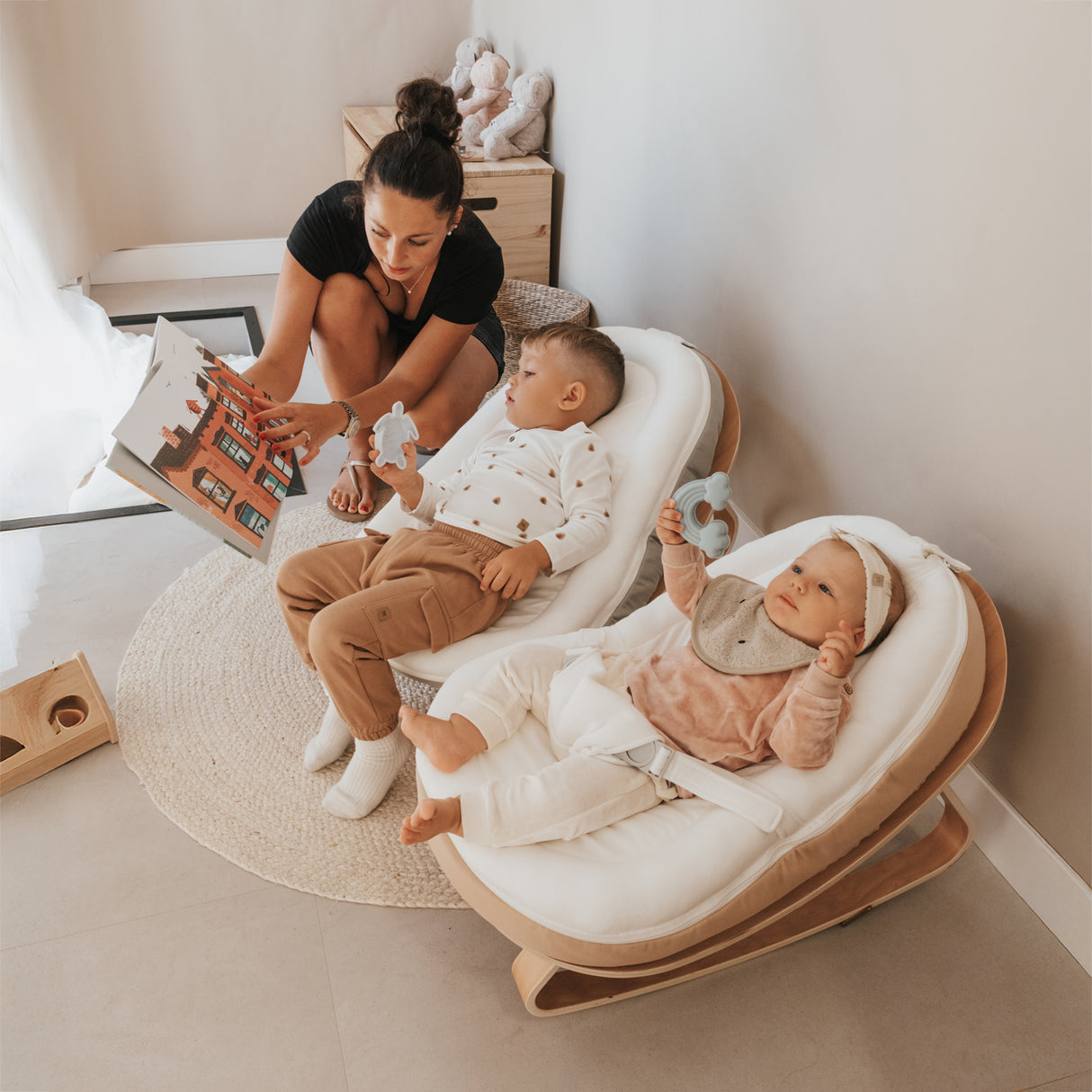 Baby Bouncer in Fibra di Bambù
