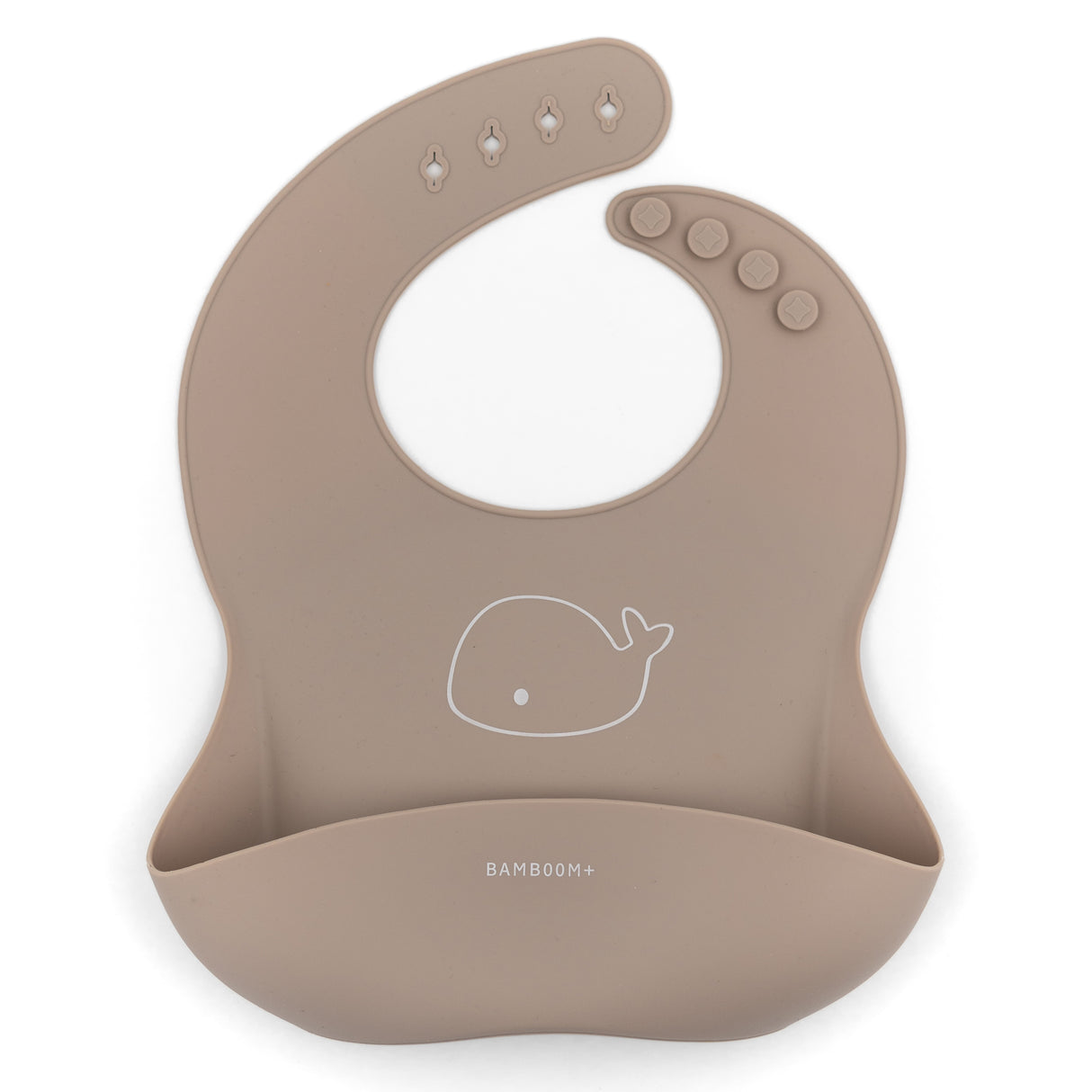 Bavaglino Raccoglipappa in Silicone - Bib