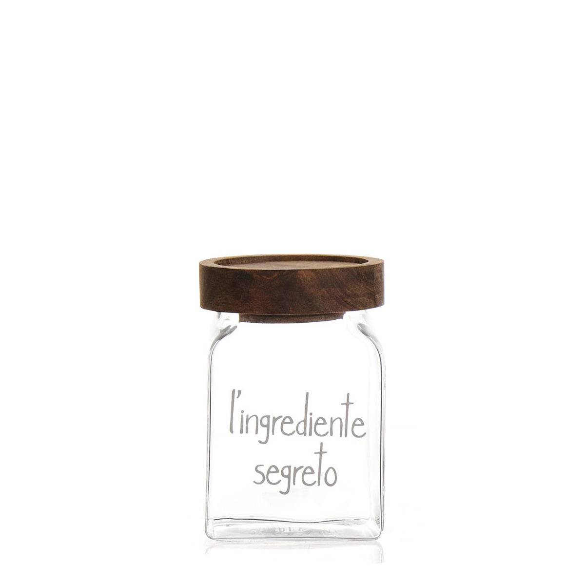 Barattolo in Vetro Borosilicato Serigrafato - L'Ingrediente Segreto