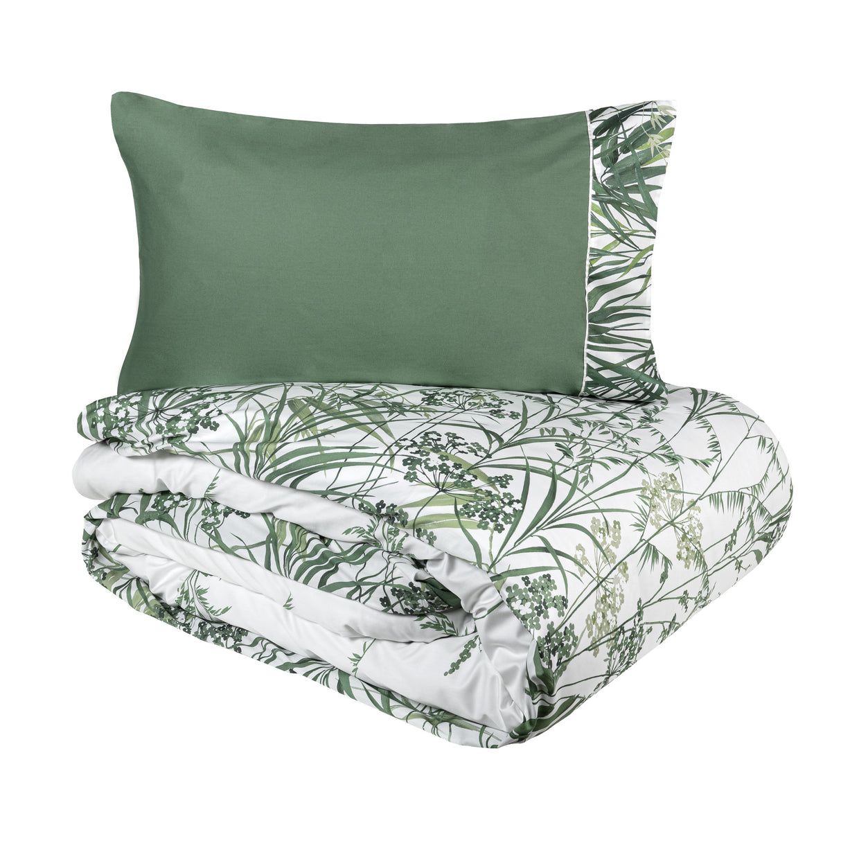 Parure Copripiumino in Percalle di Cotone Fantasia - Fields