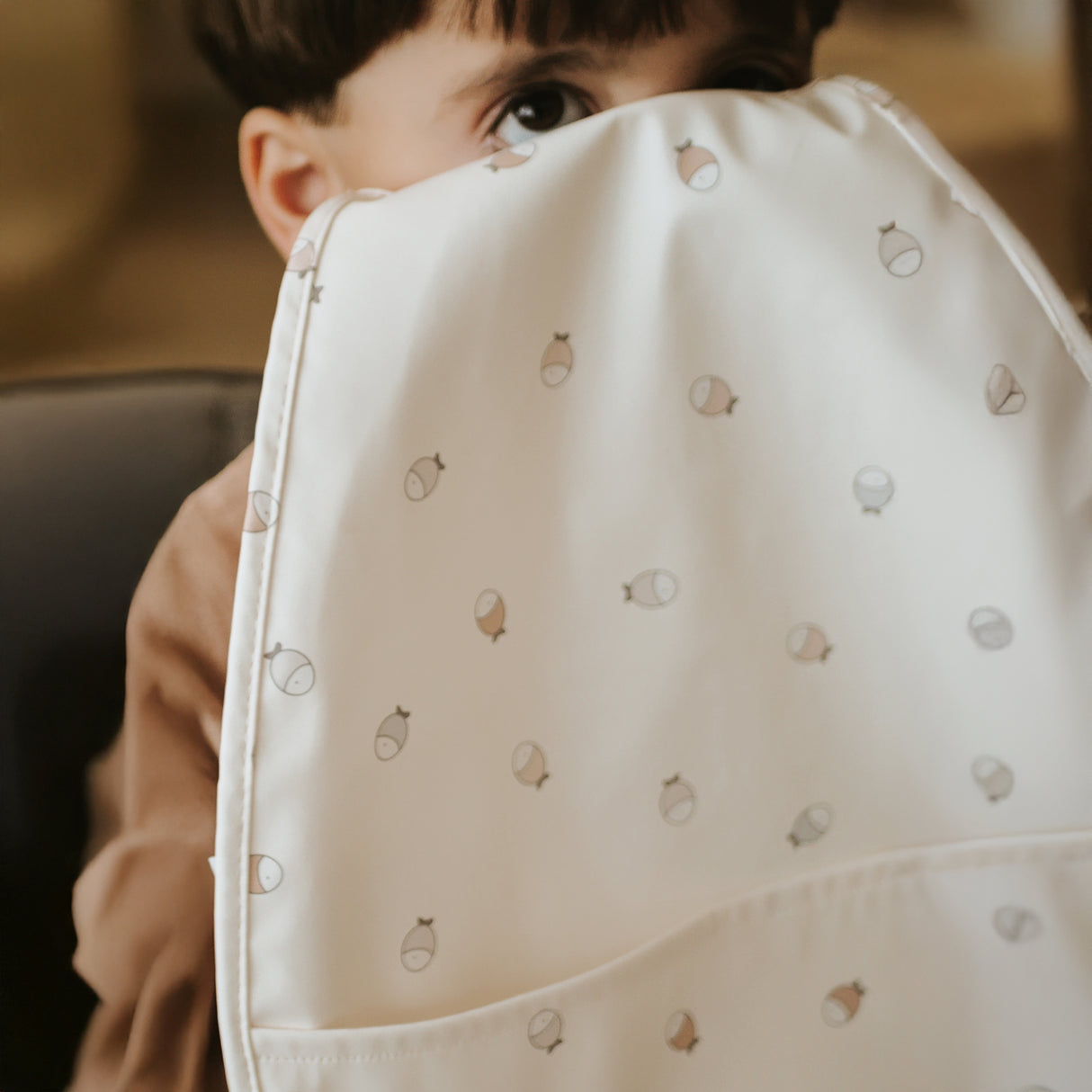 Bavaglino Raccoglipappa in Silicone - Fishes