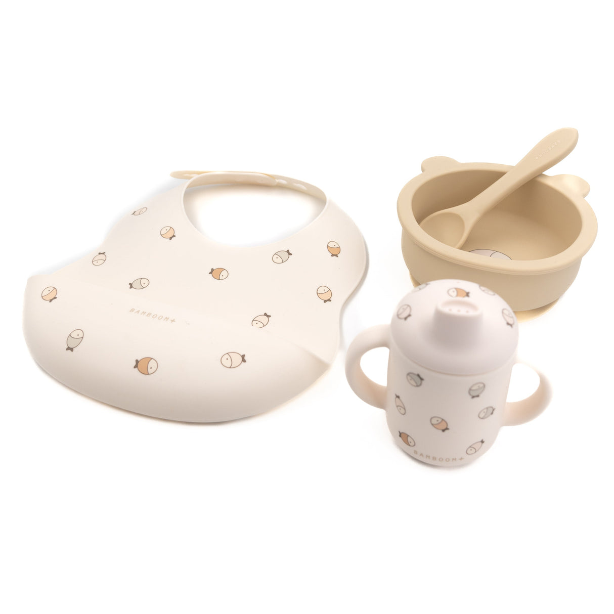 Set Pappa da Bambino in Silicone LFGB - Fishes