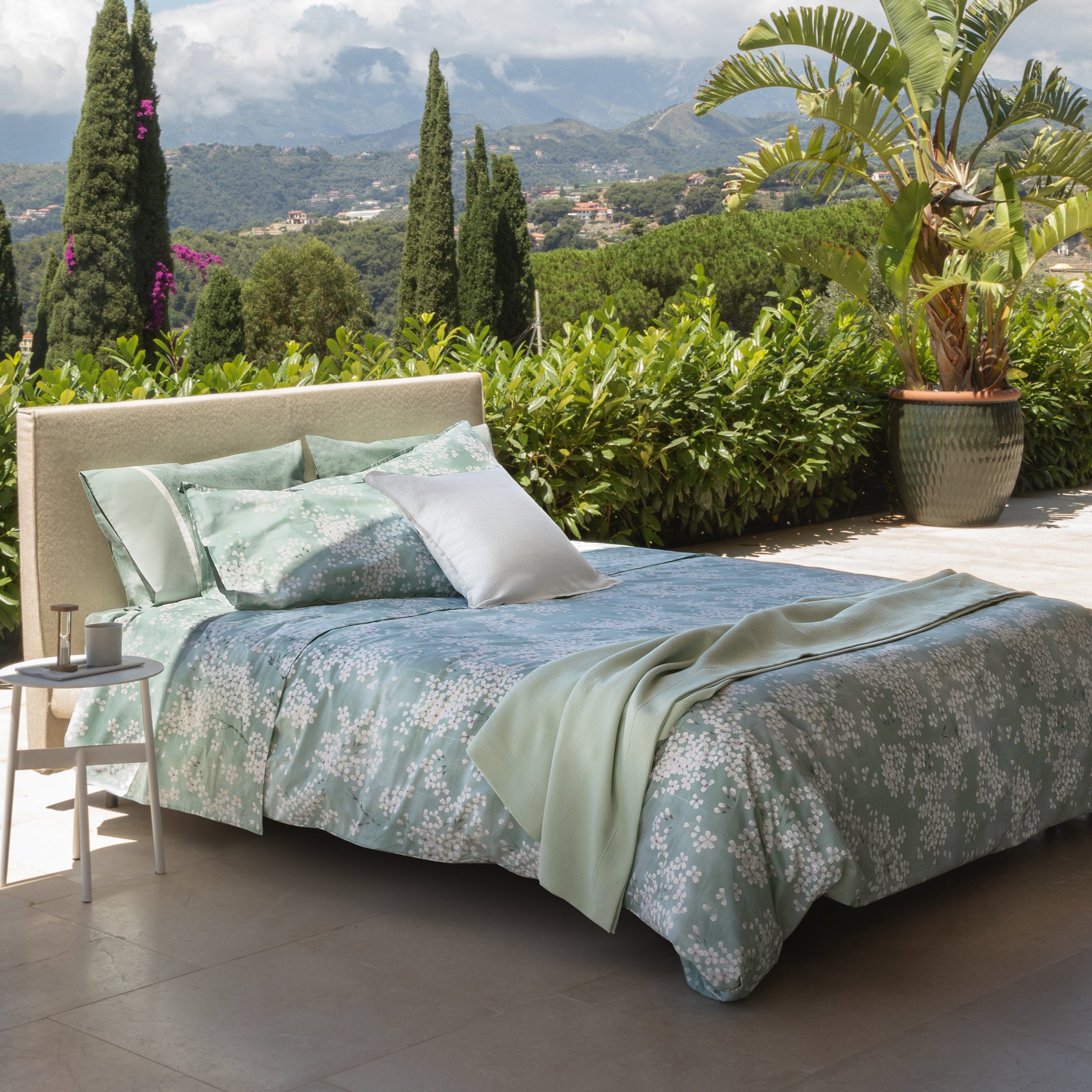 Parure Copripiumino in Percalle di Cotone - Kimono