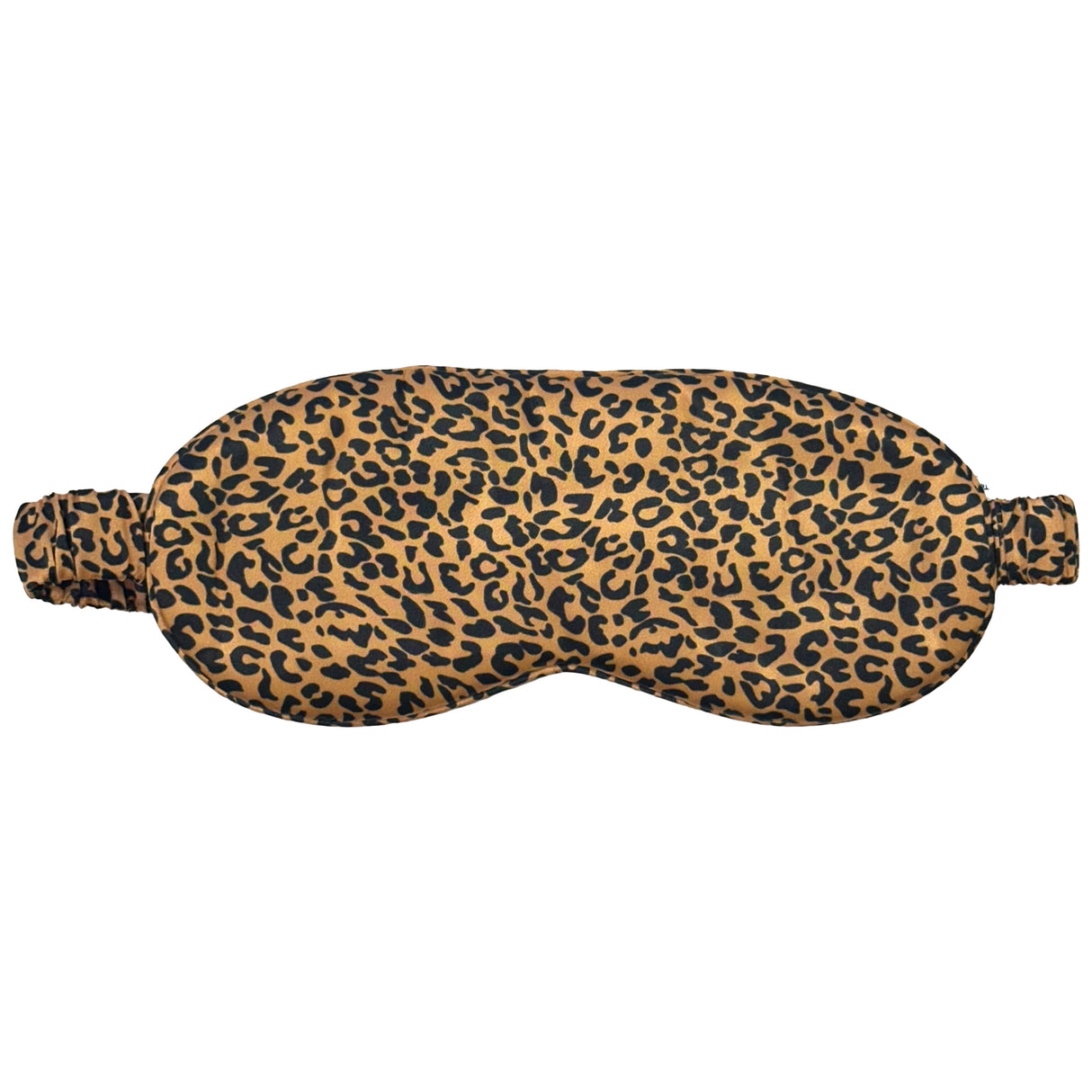 Mascherina da Notte in Seta Leopardata - Leopard