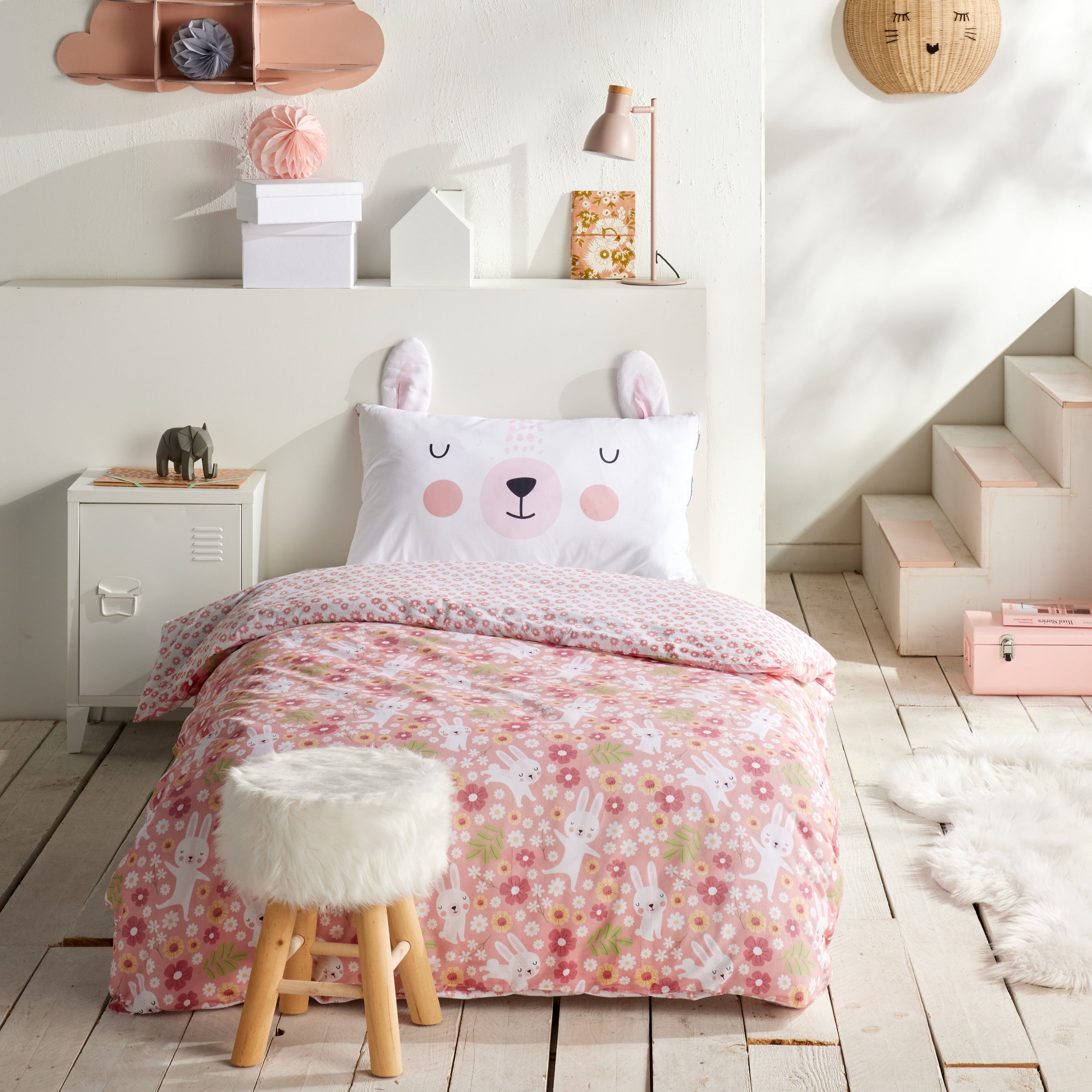 Parure Copripiumino in Puro Cotone Doubleface - Janis