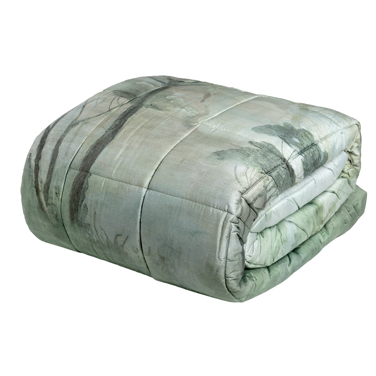 Trapunta in Raso di Puro Cotone Fantasia Astratta - Nemora