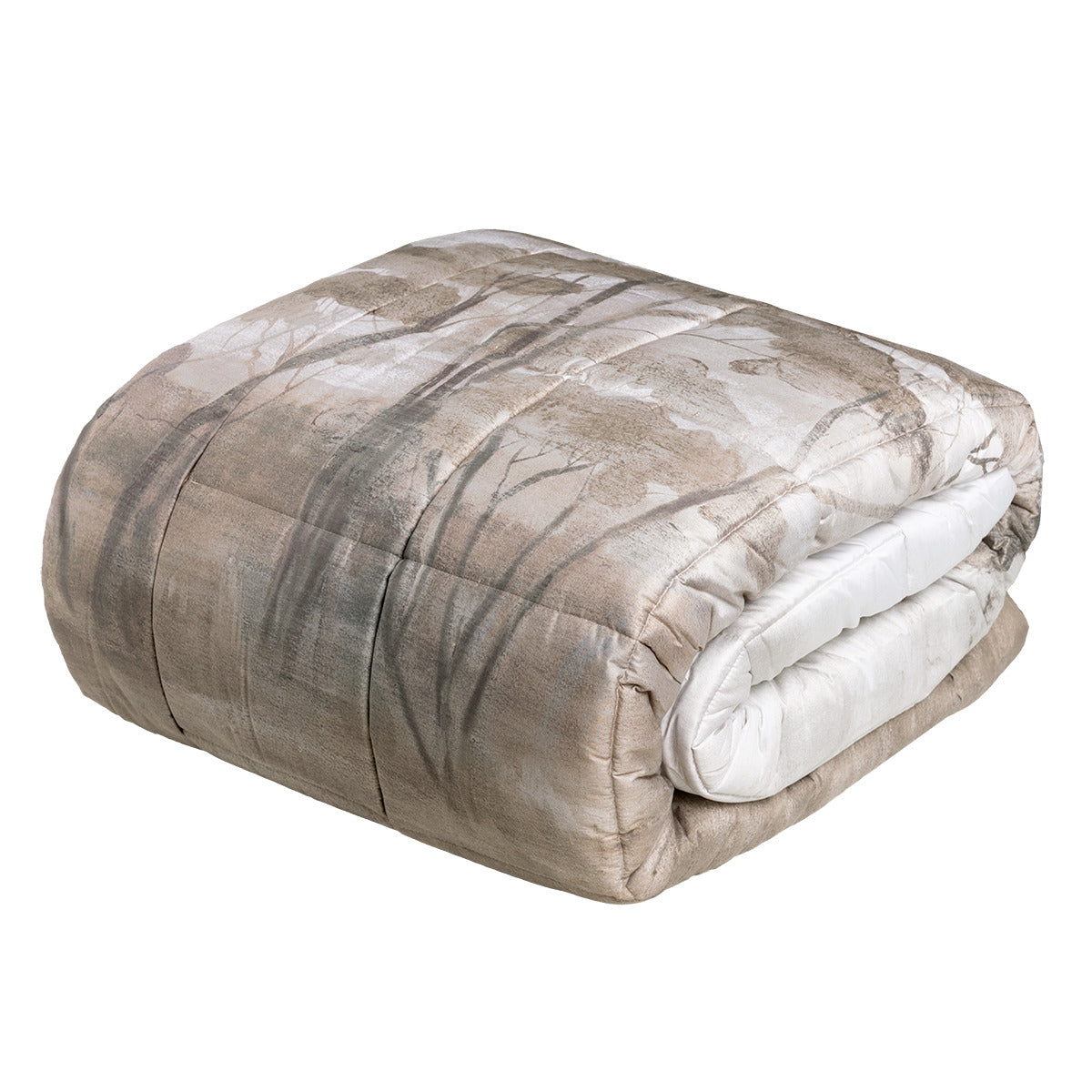 Trapunta in Raso di Puro Cotone Fantasia Astratta - Nemora