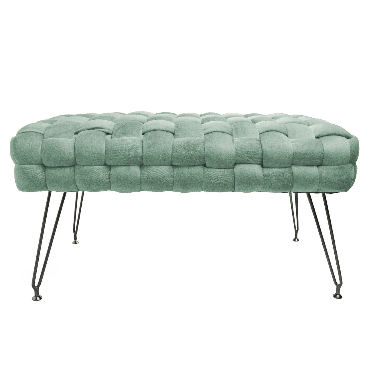 Sgabello Pouf in Multistrato di Pioppo - Ottoman