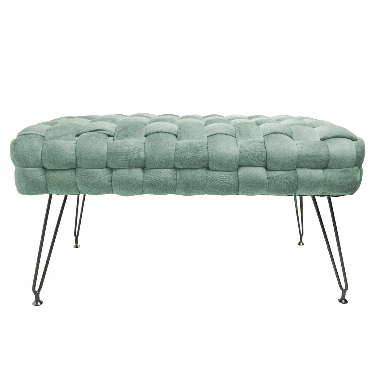 Sgabello Pouf in Multistrato di Pioppo - Ottoman