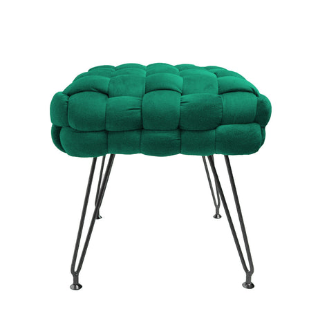 Sgabello Pouf in Multistrato di Pioppo - Ottoman