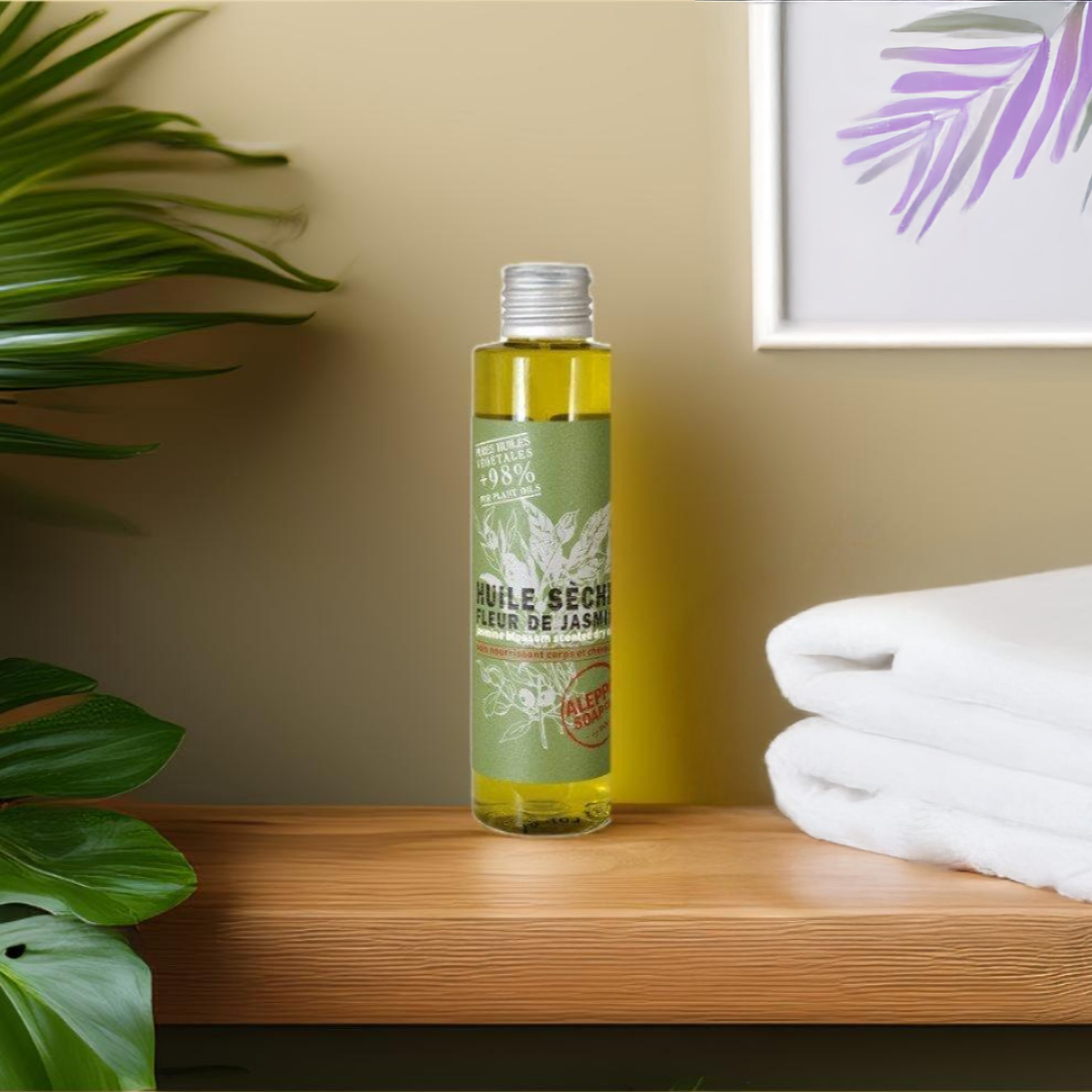 Olio Secco d'Aleppo ai Fiori di Gelsomino - Tadé