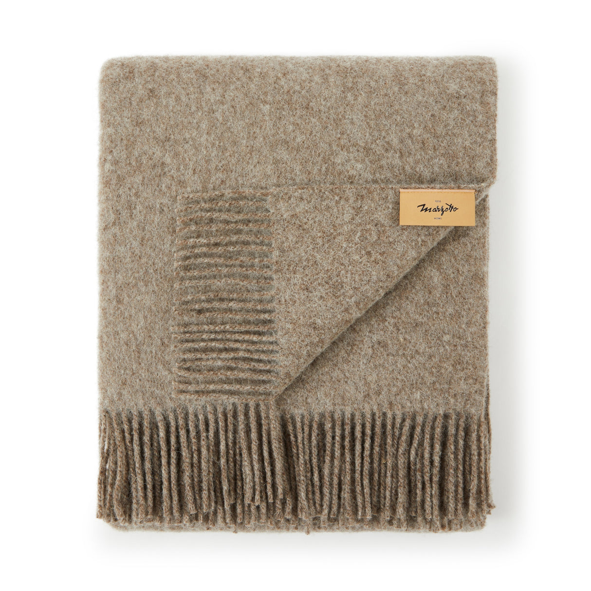 Plaid in Lana Vergine Tinta Unita - Unito