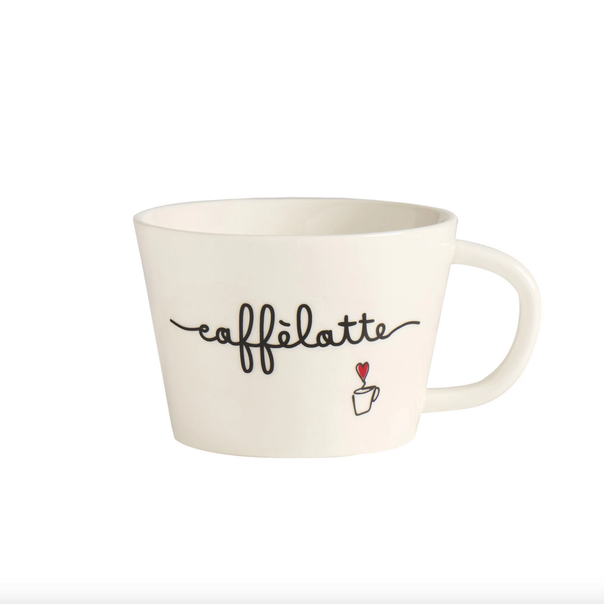 Set 2 Tazze Colazione in Grès - Caffèlatte