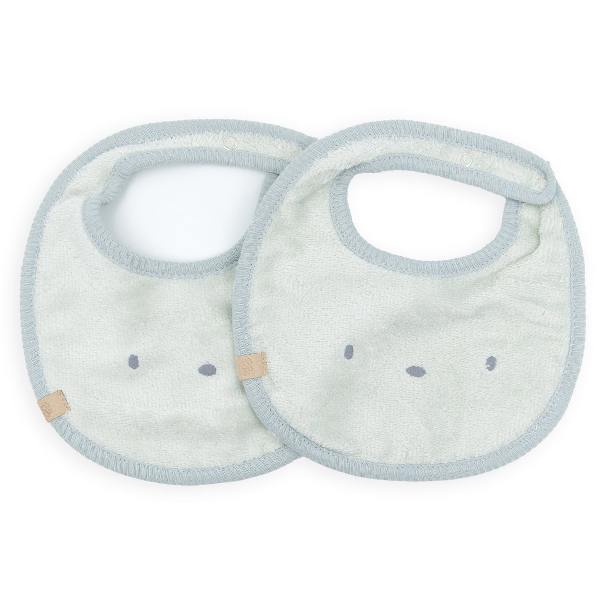 Set 2 Bavaglini in Spugna di Bambù Organico - Nick