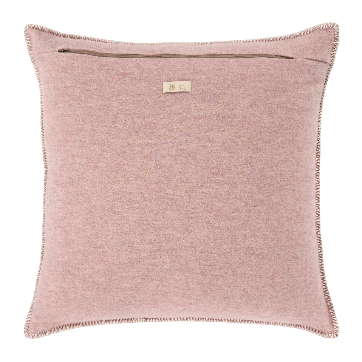 Copricuscino in Lana con Lavorazione Jacquard - Face