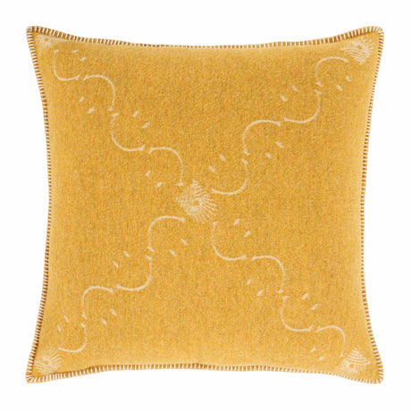 Copricuscino in Lana con Lavorazione Jacquard - Pattern