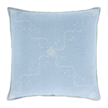 Copricuscino in Lana con Lavorazione Jacquard - Pattern