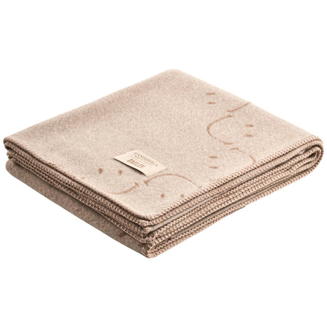 Plaid in Lana con Lavorazione Jacquard - Pattern