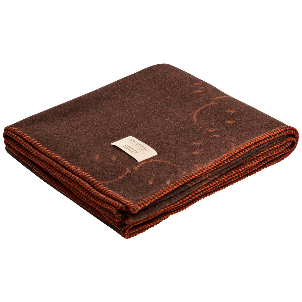 Plaid in Lana con Lavorazione Jacquard - Pattern