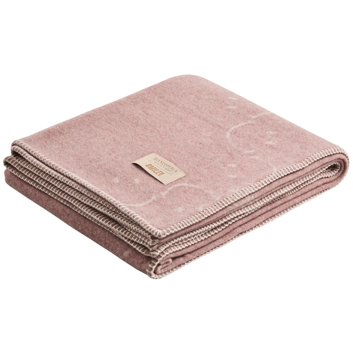 Plaid in Lana con Lavorazione Jacquard - Pattern