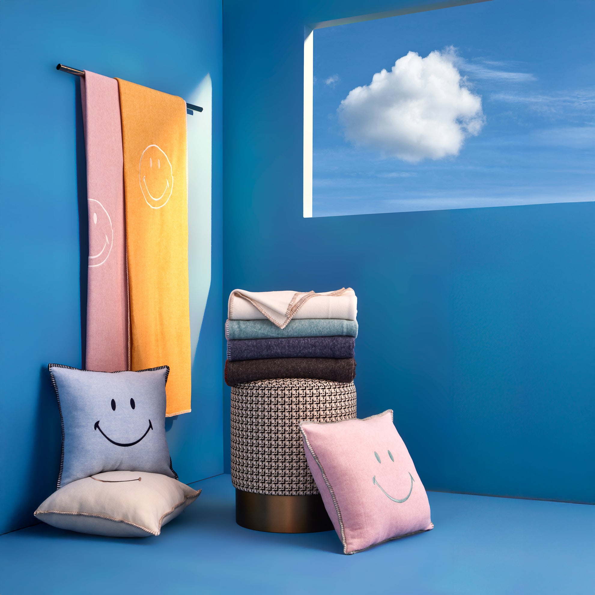 Plaid in Bamboo Ricamato - Bamboo